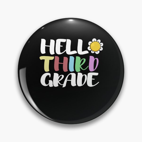 Item preview, Hello Third Grade Back To School  designed and sold by JustBeeAwesome.