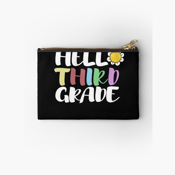 Item preview, Hello Third Grade Back To School  designed and sold by JustBeeAwesome.