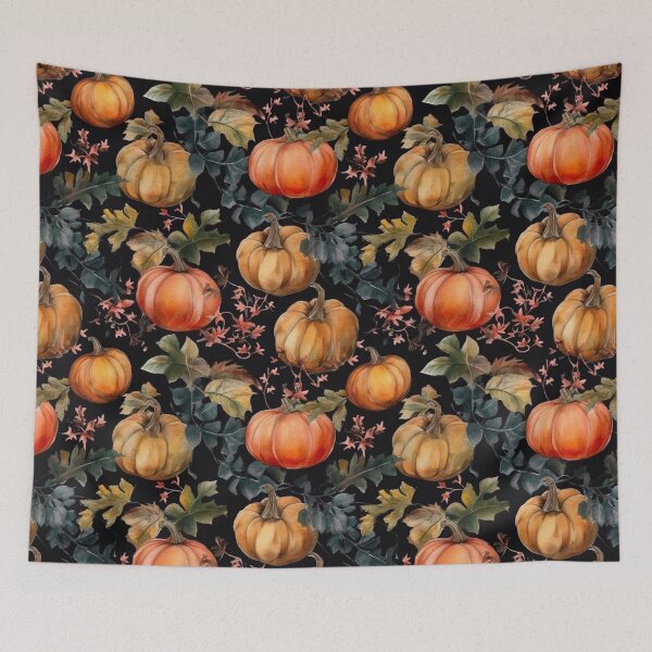 Item preview, Watercolor Pumpkins designed and sold by PietyandDesire.