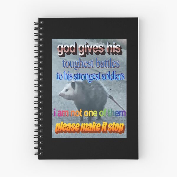 Item preview, GOD GIVES TOUGHEST BATTLES TO HIS STRONGEST SOLDIERS - funny raccoon quote 	 	 designed and sold by zuzlotzooz72.