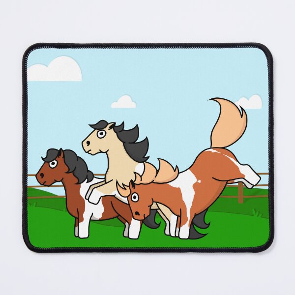 Item preview, The Pudgy Pinto Ponies designed and sold by potatoegoat.