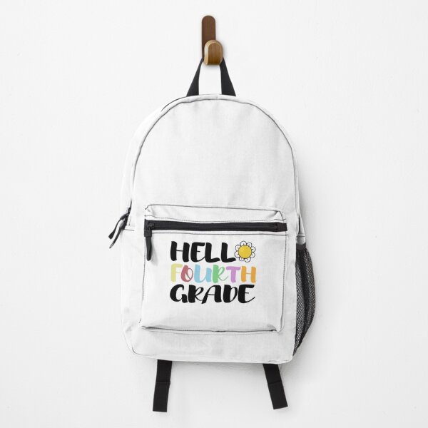 Item preview, Hello Fourth Grade Back To School designed and sold by JustBeeAwesome.