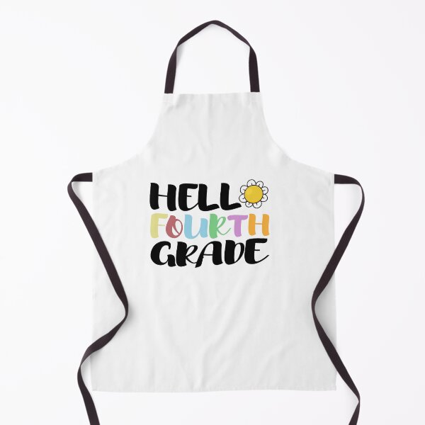 Item preview, Hello Fourth Grade Back To School designed and sold by JustBeeAwesome.