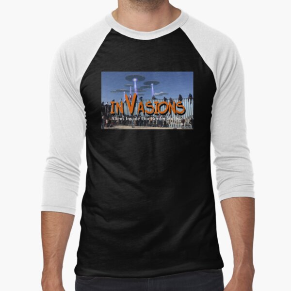Invasions Baseball ¾ Sleeve T-Shirt