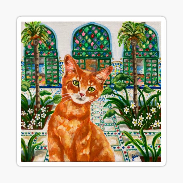 City Kitty-MARRAKECH Sticker