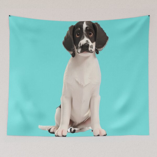 Item preview, Animated English Springer Spaniel in 3D style designed and sold by ChickNickStudio.
