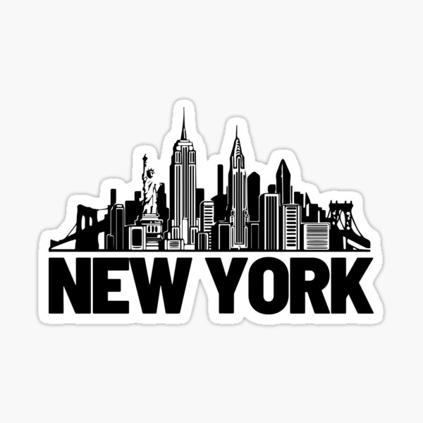 Item preview, New York city illustation  designed and sold by DeluxBee.
