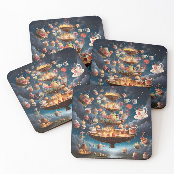 Item preview,  Aerial Tea Carnival: Floating Teatime designed and sold by MystiCanvas.