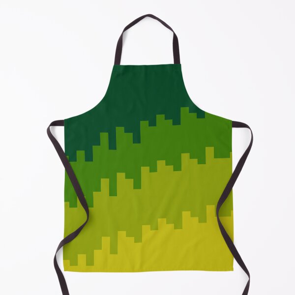 Item preview, Great Wave Of Lemon Trees // Summer Mood Geometric Pattern 1980s 8bit Pixel Art designed and sold by mixedpixels.