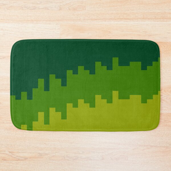 Item preview, Great Wave Of Lemon Trees // Summer Mood Geometric Pattern 1980s 8bit Pixel Art designed and sold by mixedpixels.