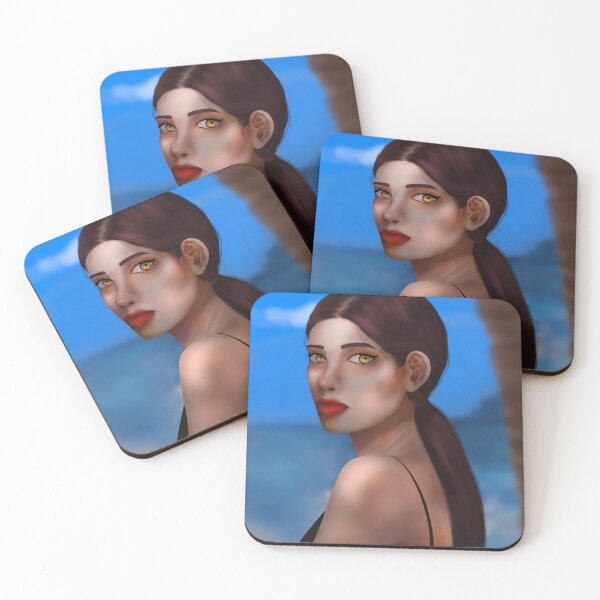 Item preview, In the Shade at the Beach designed and sold by TheGoldenRabbit.