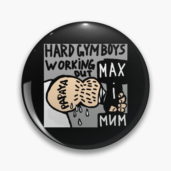 Item preview, Hard gym boys are working out.  designed and sold by Creavision.