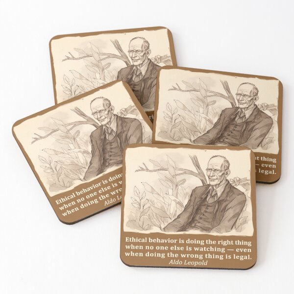 Item preview, Aldo Leopold drawing designed and sold by ComicsFactory.