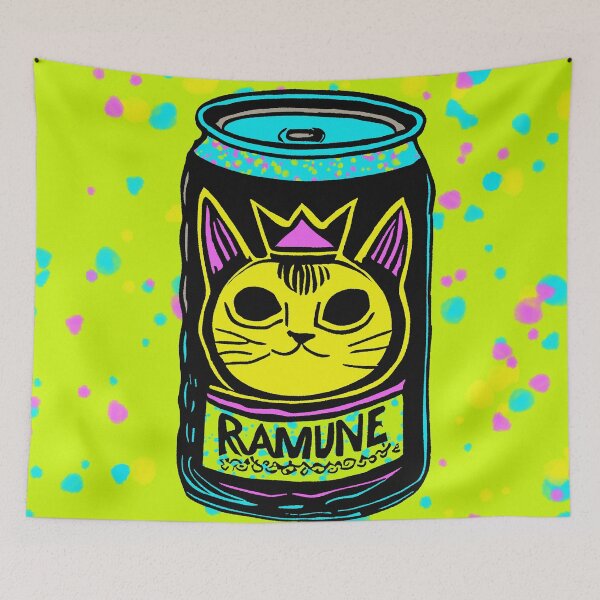 Item preview, Ramune Cat Soda designed and sold by katemargoli.