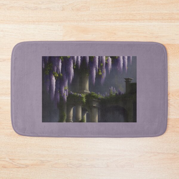 Item preview, Regencycore Flowers Wisteria Vine Regency Era - AI Art - 1 of 4 designed and sold by Beachy.