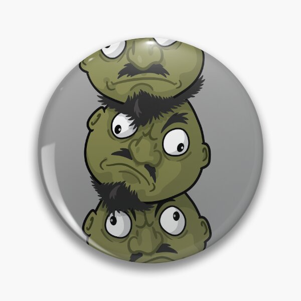Item preview, Kashira (Three Heads) designed and sold by pufahl.