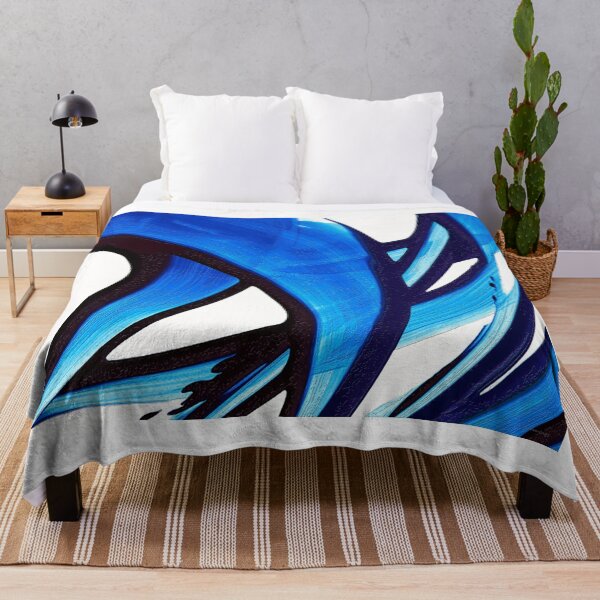 Item preview, Water Tight 22 Blue Wave Art designed and sold by Sharon Cummings Art.