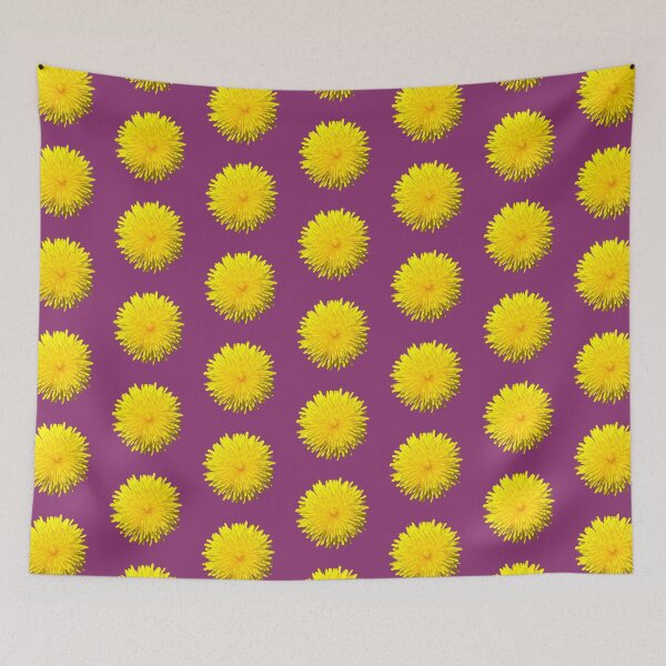 Item preview, Dandelion Top - purple background designed and sold by Louise-Mae.