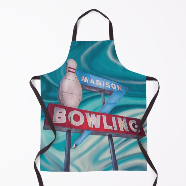 Artikelvorschau, Historisches Madison Bowling Alley-Schild entworfen und verkauft von Rachel Bruner.