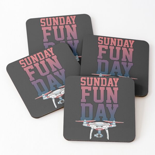 Item preview, Sunday fun day drone fly : funny drone pilot designed and sold by ImaginarStore.