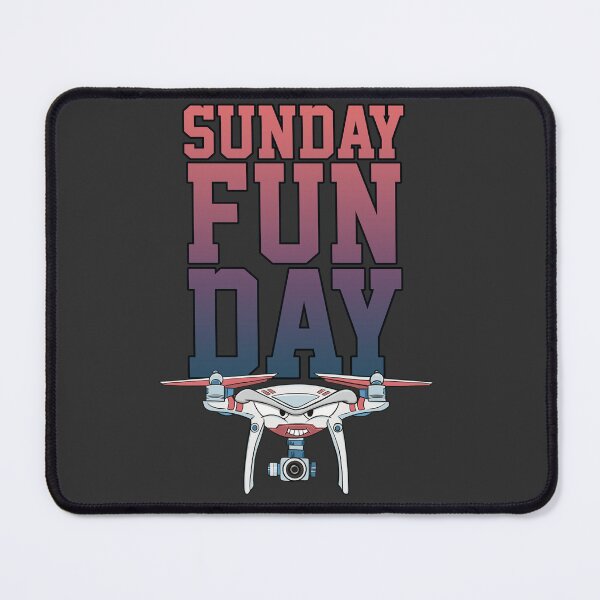 Item preview, Sunday fun day drone fly : funny drone pilot designed and sold by ImaginarStore.