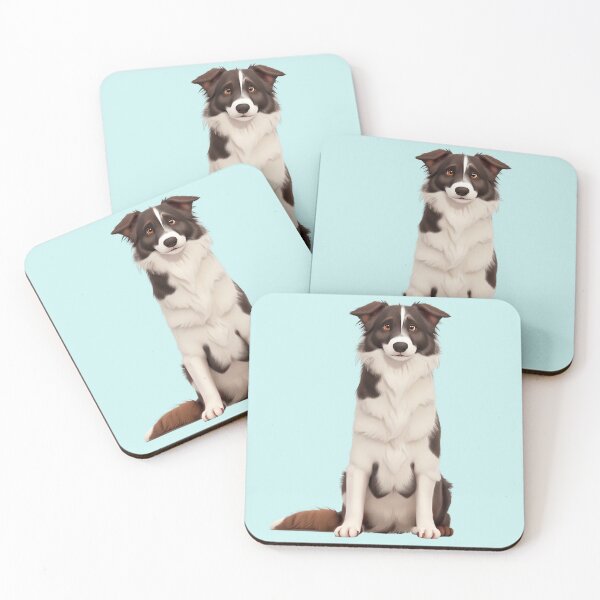 Item preview, Animated Border Collie in 3D Style - Collie designed and sold by ChickNickStudio.