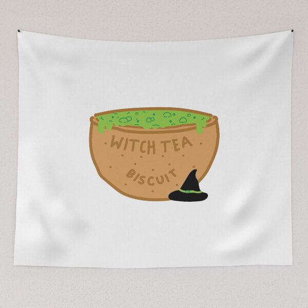 Item preview, WITCH TEA BISCUIT designed and sold by AutopilotDesign.