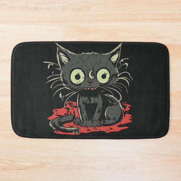 Item preview, Horror Cat, Scary Cat, | Funny Spooky Possessed Cat Halloween designed and sold by lildoodleshirts.