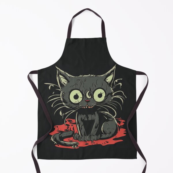 Item preview, Horror Cat, Scary Cat, | Funny Spooky Possessed Cat Halloween designed and sold by lildoodleshirts.