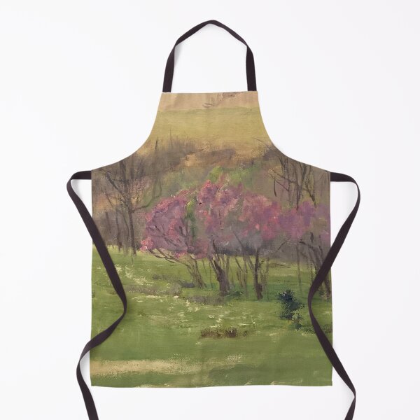 Item preview, Redbud Field Oil on Canvas designed and sold by GalleryDigitals.