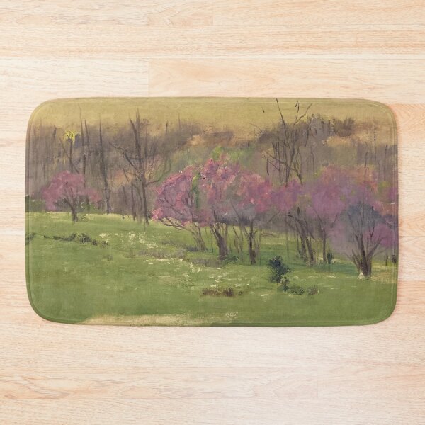 Item preview, Redbud Field Oil on Canvas designed and sold by GalleryDigitals.