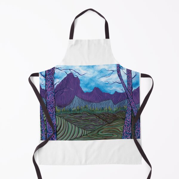 Item preview, Psychedelic Mountain View Landscape designed and sold by Rachel Bruner.