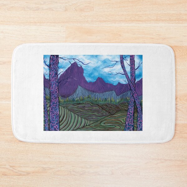 Item preview, Psychedelic Mountain View Landscape designed and sold by Rachel  Bruner.