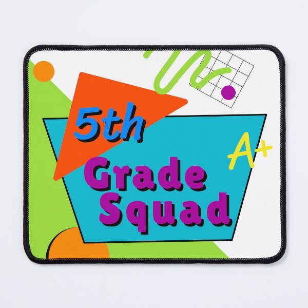 Item preview, Fifth ( 5th ) Grade Squad Team Teacher School 90s Design designed and sold by ASeasonalFlair.