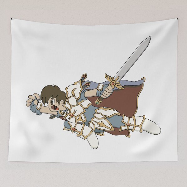 Item preview, Old School Leif - Fire Emblem designed and sold by LaloSoda.
