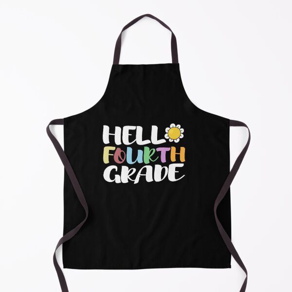 Item preview, Hello Fourth Grade Back To School designed and sold by JustBeeAwesome.