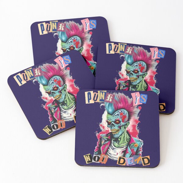 Item preview, Punk Zombie, Punk is not dead designed and sold by AyrDigitalArt.