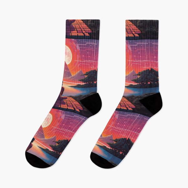 Item preview, Time-Traveling Zen: Embrace Retro Futuristic Meditation in Our Captivating Collection designed and sold by Klyngzo1916.
