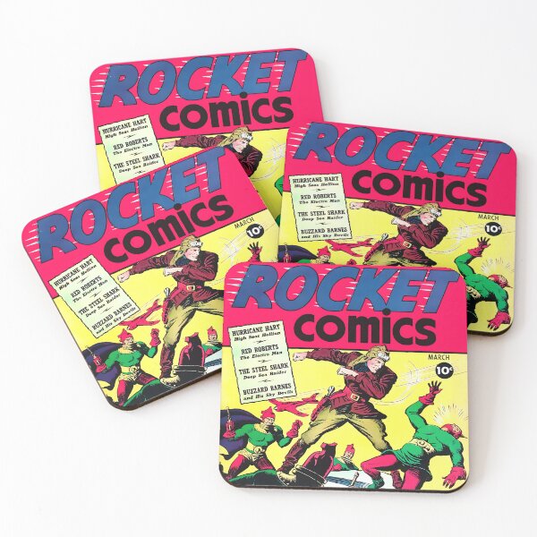 Item preview, Rocket Comics #1 March 1940 Golden Age Retro Comic Book designed and sold by ArchimedesPrime.