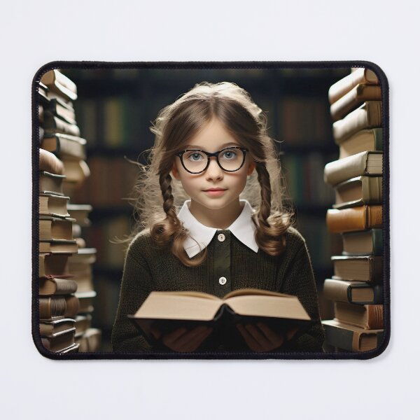 Item preview, Little Librarian In The Making Among Books designed and sold by LukeAiWalker.
