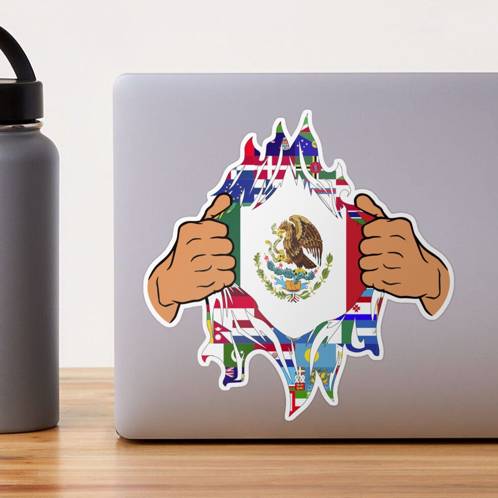 Mexico flag, Mexican Patriotic | Sticker