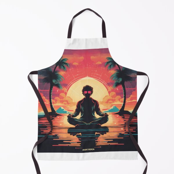Item preview, Meditation Reimagined: Retro Futuristic T-Shirts for Enlightened Souls designed and sold by Klyngzo1916.