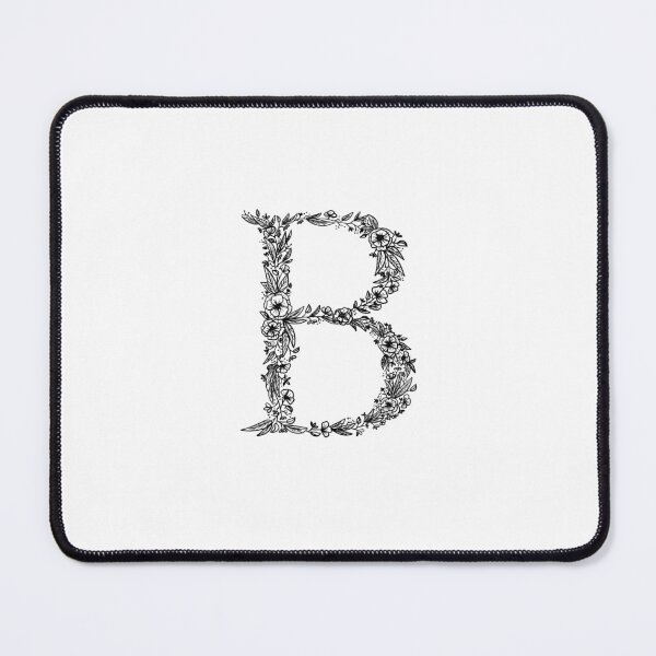 Item preview, Floral letter B designed and sold by NUAdesign.