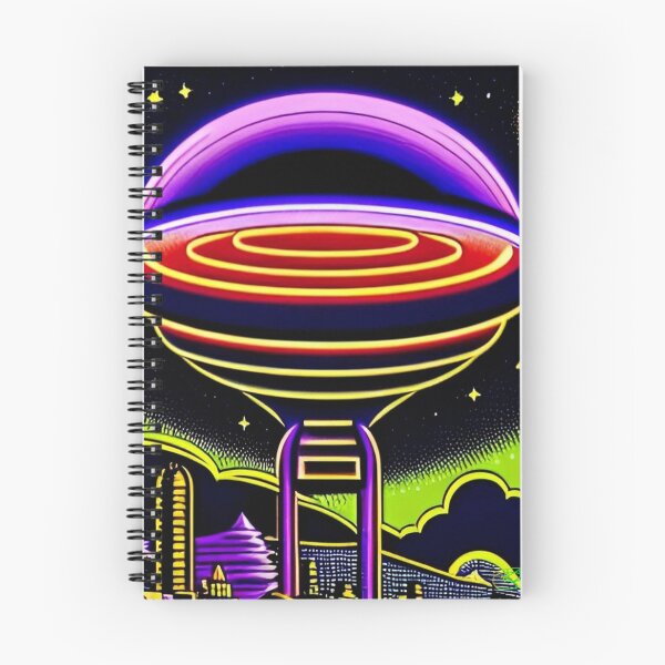 Item preview, Area 51 – Neon UFO 85 – Abstract Art | Grusch designed and sold by Benito Del Ray.