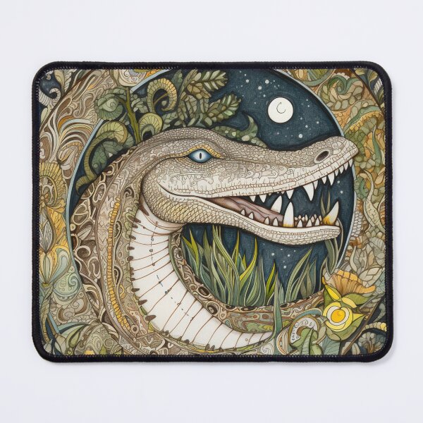 Item preview, Alligator drawing designed and sold by ComicsFactory.