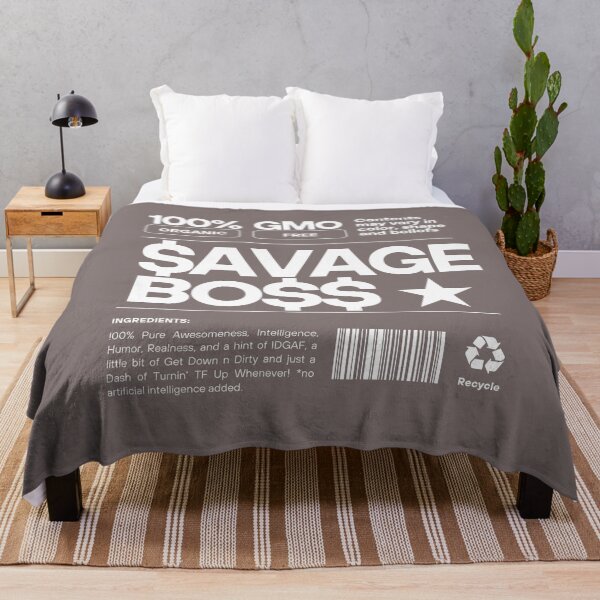 Item preview, Savage Boss T-Shirt n Hoodie Collection designed and sold by TopChoiceMerch.