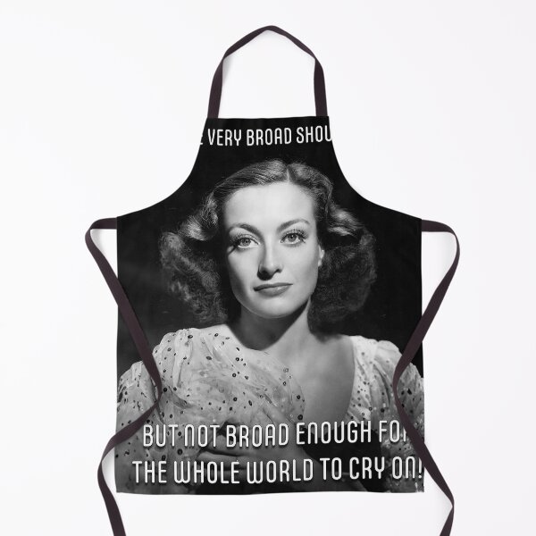 Item preview, Joan Crawford Quote designed and sold by CrazyPencilComx.