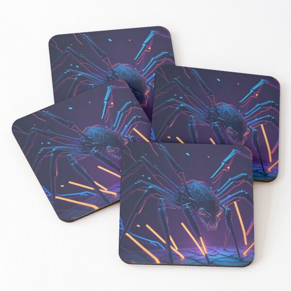 Item preview, Neon spider web designed and sold by FashCode.