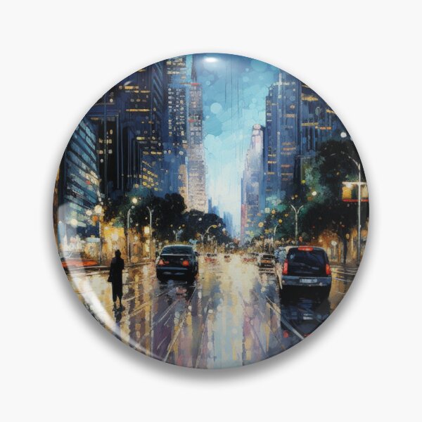 Item preview, Lights of a City at Night designed and sold by MyMerryMary.