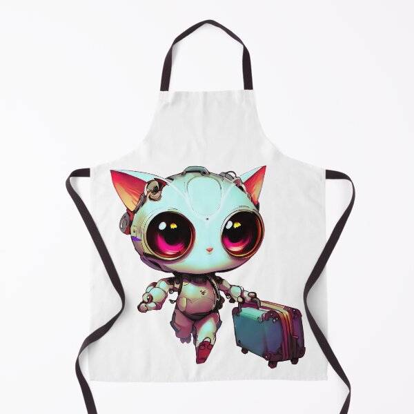 Item preview, Robo-Cat Going On Vacation! designed and sold by kukamatsu.